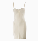 Sexy suspender fishbone tight hip party dress homecoming dress HZ1022