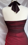 Beautiful Halter Birthday Party Dresses Red Prom Dresses HZ1022