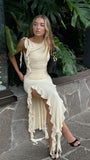A line Champagne Evening Party Dress Long Prom Dress HZ1022